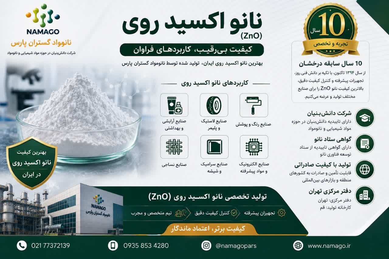 نانو اکسید روی